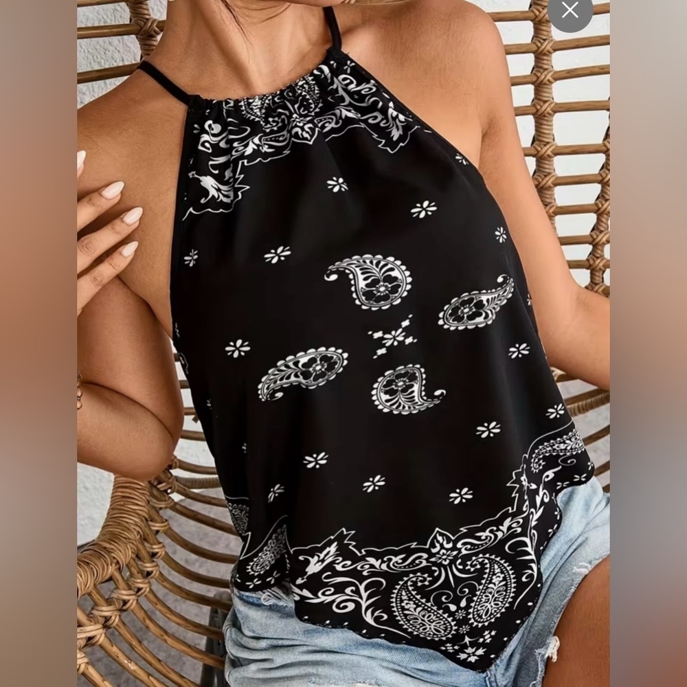 Black Handkerchief top